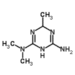 CAS 登录号：794495-43-5， N,N,6-三甲基-3,6-二氢-1,3,5-三嗪-2,4-二胺