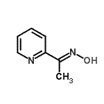 CAS 登录号：79462-42-3， (1E)-N-羟基-1-(2-吡啶基)乙烷亚胺