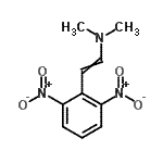 CAS 登录号：79476-53-2， 2-(2,6-二硝基苯基)-N,N-二甲基乙烯胺