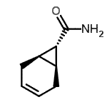 CAS 登录号：79531-34-3， (1R,6S,7r)-双环[4.1.0]庚-3-烯-7-甲酰胺