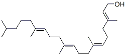 CAS 登录号:79577-58-5, (2E,6E,10E,14E)-3,7,11,15,19-五甲基二十碳-2,6,10,14,18-五烯-1-醇