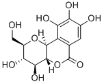 CAS 登录号：79595-97-4， (2S,3R,4R,4aS,10bR)-3,4,8,9,10-五羟基-2-(羟基甲基)-3,4,4a,10b-四氢-2H-吡喃并[3,2-c]异苯并吡喃-6-酮