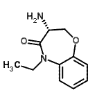 CAS 登录号：796038-24-9， (3R)-3-氨基-5-乙基-2,3-二氢-1,5-苯并氧氮杂卓-4(5H)-酮