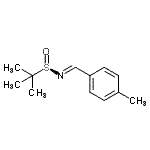 CAS 登录号：796038-73-8， 2-甲基-N-[(E)-(4-甲基苯基)亚甲基]-2-丙烷亚磺酰胺