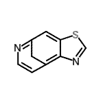 CAS 登录号：79632-36-3， 5-硫杂-3,9-二氮杂三环[6.3.1.0<sup>2,6</sup>]十二碳-1,3,6,8,10-五烯