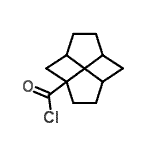 CAS 登录号：79635-04-4， 三环[4.4.0.0<sup>3,8</sup>]癸烷-1-甲酰氯