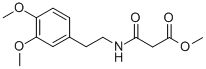 CAS#: 79641-42-2, 3-[[2-(3,4-Dimethoxyphenyl)Ethyl]Amino]-3-Oxo-Propanoic Acid Methyl Ester