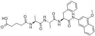 CAS#: 79642-99-2, Glutaryl-Ala-Ala-Phe 4-Methoxy-beta-Naphthylamide