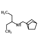 CAS 登录号：79671-99-1， N-(双环[2.2.1]庚-2-基甲基)-3-戊胺