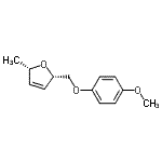 CAS 登录号：796843-77-1， (2S,5S)-2-[(4-甲氧基苯氧基)甲基]-5-甲基-2,5-二氢呋喃