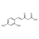 CAS#: 797035-12-2, (4E)-5-(2,4-Dihydroxyphenyl)-3-oxo-4-pentenoic acid