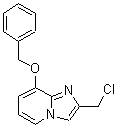 CAS 登录号：79707-23-6， 8-(苄氧基)-2-(氯甲基)咪唑并[1,2-a]吡啶
