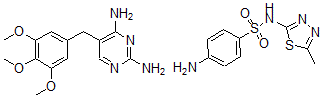CAS 登录号:79735-35-6, 甲氧苄啶磺胺甲二唑