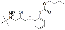 CAS 登录号：79763-36-3， [3-[2-(丁氧羰基氨基)苯氧基]-2-羟基丙基]-叔丁基氯化铵