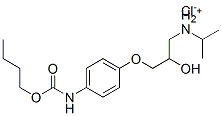 CAS#: 79763-39-6, [3-[4-(Butoxycarbonylamino)Phenoxy]-2-Hydroxypropyl]-Propan-2-Ylazanium Chloride