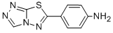 CAS 登录号：797767-52-3， 4-[1,2,4]三唑并[3,4-b][1,3,4]噻二唑-6-基-苯胺