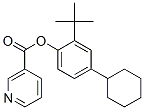 CAS#: 79781-87-6, (2-Tert-Butyl-4-Cyclohexylphenyl) Pyridine-3-Carboxylate