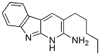 CAS#: 79801-92-6, 3-Pentyl-9H-Pyrido[6,5-b]Indol-2-Amine