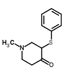 CAS 登录号：798544-08-8， 1-甲基-3-(苯基硫基)-4-哌啶酮