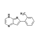 CAS 登录号：798544-38-4， 6-(2-甲基苯基)-4H-吡咯并[2,3-b]吡嗪
