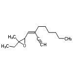 CAS 登录号：798553-71-6， 2-乙基-3-[(1Z)-2-乙炔基-1-辛烯-1-基]-2-甲基环氧乙烷