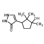 CAS 登录号：798554-10-6， 4-(3-羟基-2,2,3-三甲基环戊基)-1,2-二氢-3H-吡唑-3-酮