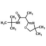 CAS 登录号：798562-07-9， 2-(4,4-二甲基-4,5-二氢-1,3-恶唑-2-基)-N-(2-甲基-2-丙基)丙酰胺