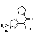 CAS 登录号：798562-08-0， 2-(4,4-二甲基-4,5-二氢-1,3-恶唑-2-基)-1-(1-吡咯烷基)-1-丙酮
