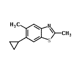 CAS 登录号：799254-34-5， 6-环丙基-2,5-二甲基-1,3-苯并噻唑