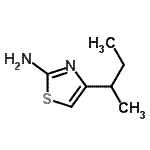 CAS 登录号：79932-24-4， 4-仲-丁基-1,3-噻唑-2-胺