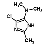 CAS 登录号：799814-63-4， 4-氯-N,N,2-三甲基-1H-咪唑-5-胺