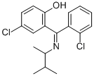 CAS 登录号:80018-33-3, 2-((1,2-二甲基丙基)亚胺-(2-氯苯基)甲基)-4-氯苯酚