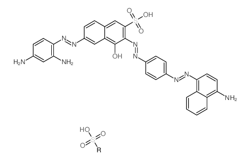 CAS#: 8003-62-1, Disodium 3-[[4-[[4-Amino-6(7)-Sulphonatonaphthyl]Azo]Phenyl]Azo]-6-[(2,4-Diaminophenyl)Azo]-4-Hydroxynaphthalene-2-Sulphonate