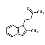 CAS 登录号：800377-30-4， 4-(2-甲基-1H-吲哚-1-基)-2-丁酮