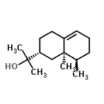 CAS 登录号：800385-99-3， 2-[(2R,8R,8aR)-8,8a-二甲基-1,2,3,4,6,7,8,8a-八氢-2-萘基]-2-丙醇