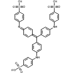 CAS 登录号：8004-91-9， 4,4'-[({4-[(4-磺基苯基)亚氨基]-2,5-环己二烯-1-亚基}亚甲基)二(4,1-亚苯基亚氨基)]二苯磺酸