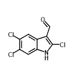 CAS 登录号：800400-47-9， 2,5,6-三氯-1H-吲哚-3-甲醛