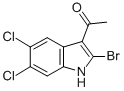CAS#: 800400-79-7, 1-(2-Bromo-5,6-Dichloro-1H-Indol-3-Yl)-Ethanone