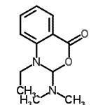 CAS 登录号：801146-57-6， 2-(二甲基氨基)-1-乙基-1,2-二氢-4H-3,1-苯并恶嗪-4-酮