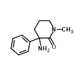CAS 登录号：801151-81-5， 3-氨基-1-甲基-3-苯基-2-哌啶酮