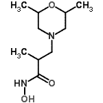 CAS 登录号：801193-04-4， 3-(2,6-二甲基-4-吗啉基)-N-羟基-2-甲基丙酰胺