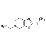 CAS 登录号：801196-75-8， 5-乙基-2-(甲硫基)-4,5,6,7-四氢[1,3]噻唑并[5,4-c]吡啶