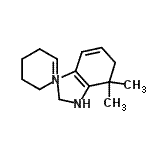 CAS 登录号：801199-84-8， 4,4-二甲基-2,2',3,3',4,4',5,5'-八氢螺[3,1-苯并咪唑-1,1'-吡啶]