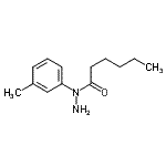 CAS 登录号：801213-51-4， N-(3-甲基苯基)己烷酰肼