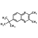 CAS 登录号：801216-31-9， 2,3-二甲基-6-(2-甲基-2-丙基)喹喔啉