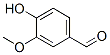 CAS#: 8014-42-4, 4-Hydroxy-3-Methoxy-Benzaldehyde