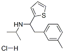 CAS 登录号：80154-85-4， N-[2-(3-甲基苯基)-1-噻吩-2-基-乙基]丙-2-胺盐酸盐