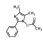CAS 登录号：802026-86-4， 1-乙酰氧基-4,5-二甲基-2-苯基-1H-咪唑