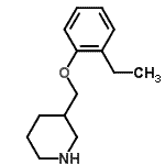 CAS 登录号：802037-46-3， 3-[(2-乙基苯氧基)甲基]哌啶