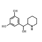 CAS 登录号：802048-29-9， 5-[羟基(2-哌啶基)甲基]-1,3-苯二酚